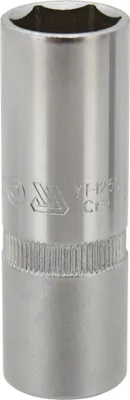 Obrázok produktu pre Yato YT-1253, Jedna položka, Nástrčkový kľúč, Chróm-vanadová oceľ, 1/2", Chróm, 64 mm