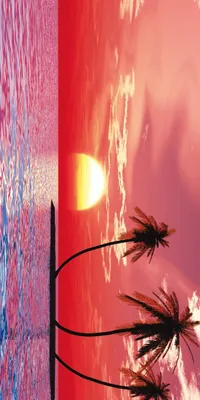 Produktbild von FEBE Strandtuch XXL Karibik Sunset 100x180 cm Badetuch Groß 100% Mikrofaser Handtuch Stranddecke Sommer-Handtücher