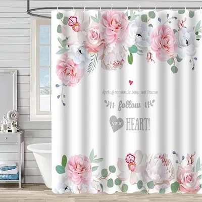 Produktbild von Famanu Duschvorhang Wasserdicht - Antischimmel Polyester