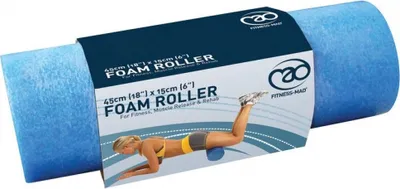 Produktbild von Fitness-Mad Schaumstoffrolle blau 45x15 cm - Massage und Regeneration