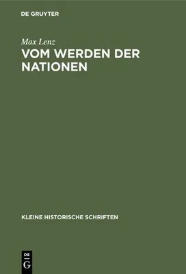 Produktbild von Vom Werden der Nationen
