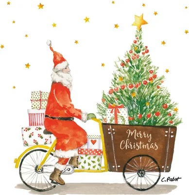 Produktbild von Santa Delivery Lunch-Servietten 333002370