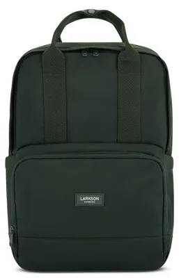 Produktbild von Rucksack 40,6 cm Laptopfach, wasserabweisend, dunkelgrün, für Arbeit