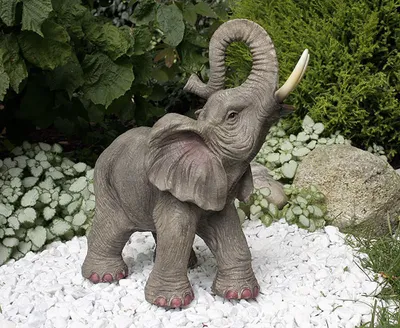 Produktbild von Glückselefant JAMBO Elephant afrikanische Elefantenskulptur Elefant Dekofigur