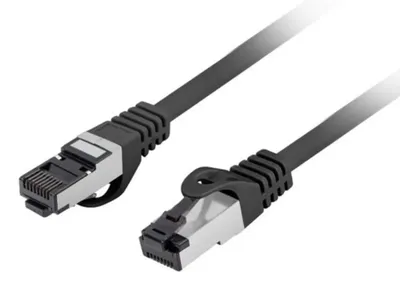 Image de LANBERG Patchkabel CAT.8.1 S/FTP LSZH CU 1,0m Fluke Zert. sw