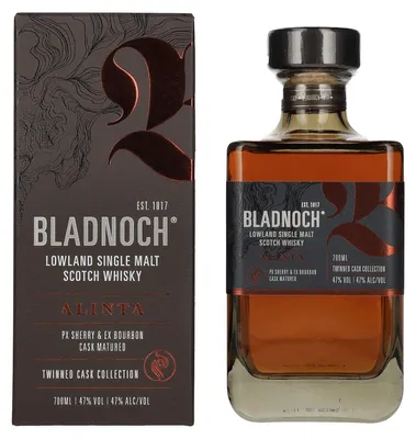 Produktbild von Bladnoch ALINTA Lowland Single Malt Scotch Whisky 47% Vol. 0,7l in Geschenkbox