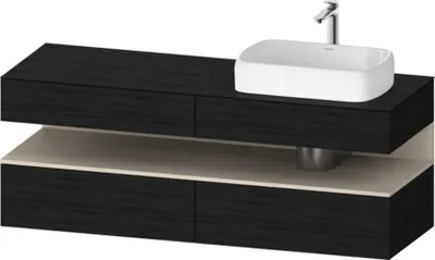 Produktbild von Duravit QA4778083160010 QTG KWTU WH Ek. 1600x550x600 Ei Swa
