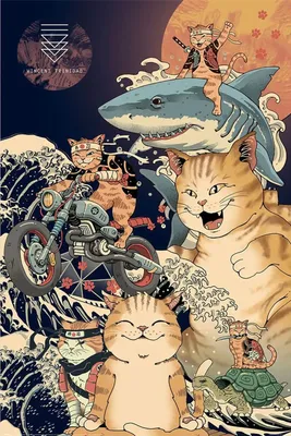 Produktbild von Pyramid International Vincent Trinidad Catana Montage Maxi Poster    One Size