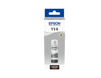 Zdjęcie produktu dla Epson 114, Oryginalny, Szary, Epson, EcoTank ET-8550 EcoTank ET-8500, Standardowa wydajność, 70 ml