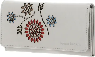 Produktbild von bruno banani Leder Geldbörse Wallet Ecru beige