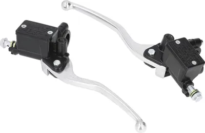 Produktbild von 2pcs 7/8in Universal Brake Clutch Pump Levers Left Right Replacement for Majesty Cruiser Scooter T2 T3 T5 T8