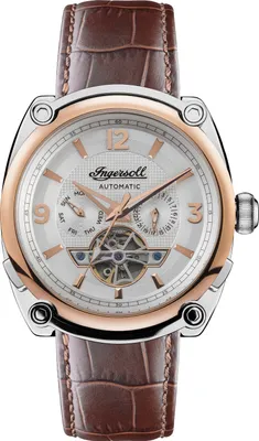 Produktbild von Ingersoll I01103B The Michigan Automatik Herrenuhr 45mm 5ATM