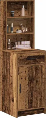 Produktbild von vidaXL Highboard Altholz 40 x 40,5 x 135 cm Holzwerkstoff