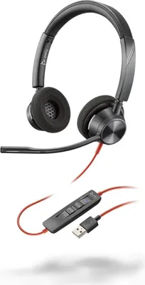 Zdjęcie produktu dla Zestaw słuchawkowy POLY Blackwire 3320 BW3320-M USB-A
