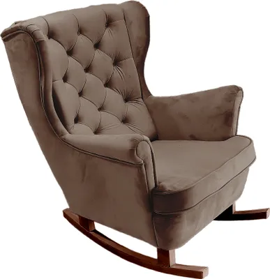 Produktbild von DomoHome Relaxsessel Armlehnensessel Armlehnen Fernsehsessel Loungesessel Polstersessel Couchsessel Armsessel Chair Wohnzimmersessel Ohrensessel | 102x81x95cm | Brown_29814