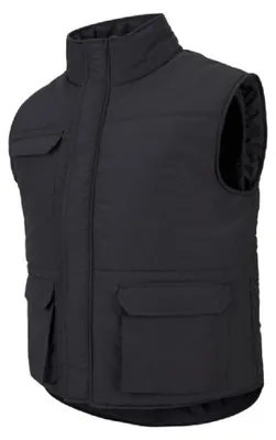Produktbild von Velilla 205901 Steppweste mit mehreren Taschen, Schwarz, Größe 3XL