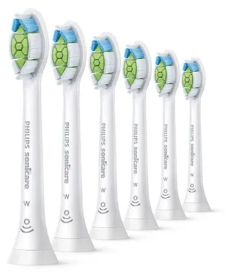 Obrázok produktu pre Philips HX6066/87, 6 kusov, Biela, 3 mesiace, Stredná, 62000 pohybov za minútu, Philips