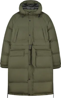 Obrázek produktu pro MAIUM Bunda do deště s podšívkou Uni vyteplená bunda Parka Army Green -