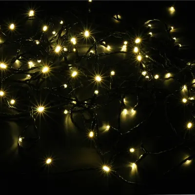 Produktbild von LED Lichterkette 6m 48 Dioden warmweiß-schwarz außen Best Season 476-46