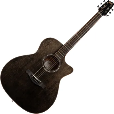 Produktbild von Henry's HEGADBK Daily - Gad1 Black Jumbo Akustikgitarre