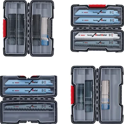 Obrázok produktu pre BOSCH ToughBox Základná sada pílových listov na drevo/kov 30 kusov