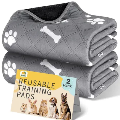 Produktbild von Gimars Wiederverwendbare Hundetrainingsunterlagen, 2er-Set (60x90cm), PIPI-Pads