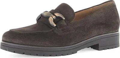 Obrázek produktu pro Dámské nazouvací boty Gabor Loafer v hnědé barvě, velikost 5,5