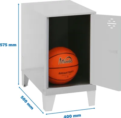 Obrázek produktu pro Skříňka Simonrack SIMONLOCKER DISM šedá 8425437121111, 1 skříňka 40,0 x 50,0 x 57,5 cm