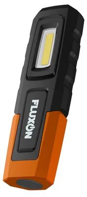 Obrázok produktu pre LED dielenská pracovná lampa 500lm, akumulátor 2200mAh, s magnetom a hákom, Fluxon