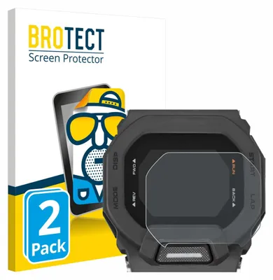 Produktbild von 2x BROTECT Schutzfolie für Casio G-Shock GBD-200 Displayschutz Displayschutzfolie Folie Matt Entspiegelungsfolie