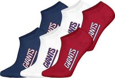 Produktbild von Huddle Uni Freizeitsocken NY Giants Sneaker 6-Pack dbl-wht-red - Größe 35-38