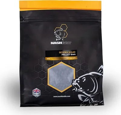 Obrázok produktu pre Nash Scopex Squid 6 mm 5 kg pelety s mletou návnadou