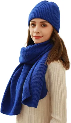 Productafbeelding van Gebreide wintermuts luipaardprint - beanie - halswarmer - skimuts