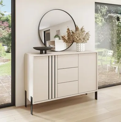 Obrázek produktu pro Designová kombinovaná komoda DAFTIS - kašmír