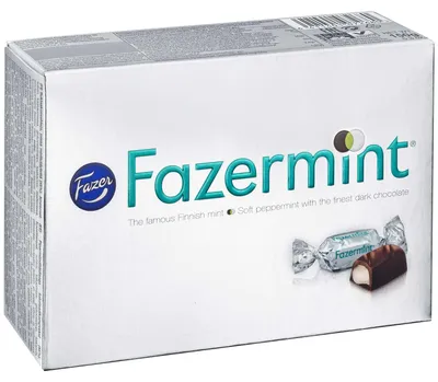 Image de Fazer Fazermint Chocolate Creams chocolat fondant 150g