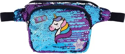 Produktbild von Footy Bauchtasche Gürtelttasche Pailletten Einhorn