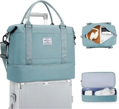 Produktbild von Famanu Sporttas 45 x 36 x 20 cm - erweiterbare Reisetasche für Flugreisen
