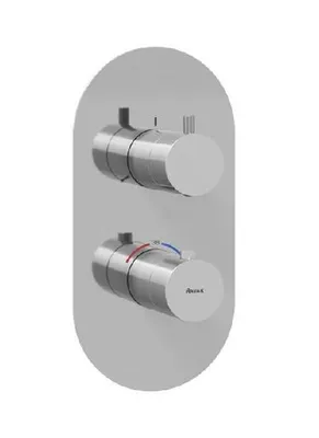 Obrázok produktu pre Ravak Espirit - Termostatická batéria pod omietku, na 3 spotrebiče, chróm X070209