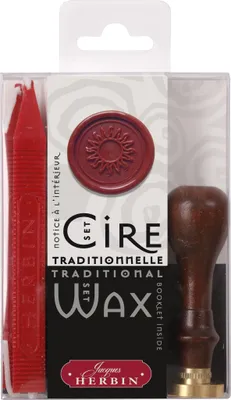 Produktbild von Jacques Herbin 2x Set Traditionelles Siegelwachs - Soleil 45254T