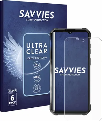 Produktbild von 6x Für Oukitel WP53 Pro Schutzfolie Savvies Displayschutz Display Schutz Folie Klar Transparent