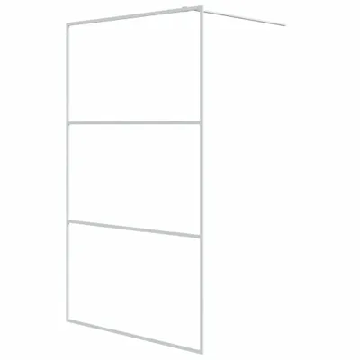 Obrázok produktu pre vidaXL Sprchová zástena pre sprchovací kút biela 115x195 cm ESG číre sklo
