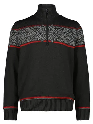 Produktbild von Cmp 7h87511 Halbzippullover Schwarz XL Mann Schwarz XL