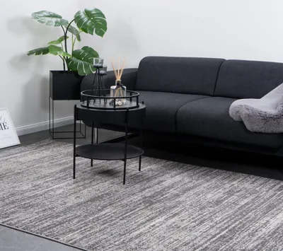 Produktbild von CONSILIO CONCEPT 160 x 230 Teppich kurzflor Wohnzimmerteppich moderne Farben Taupe robust strapazierfähig