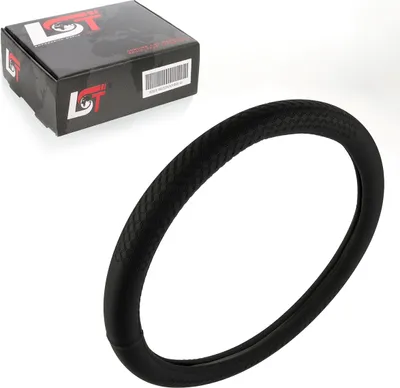 Produktbild von Lenkradbezug Lenkrad Hülle Ø 38x9cm 15x3,5 Zoll schwarz für AUDI für PORSCHE
