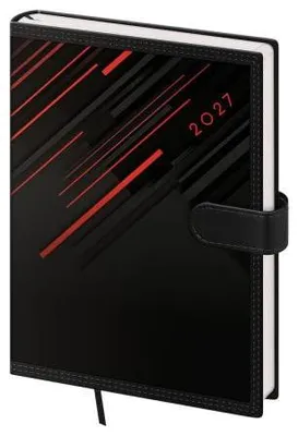 Immagine prodotto di Agenda settimanale A5 Tone con magnete, colore rosso (DTN423-02-27)