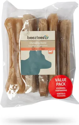 Produktbild von Beeztees Kauknochen Rinderhaut, Maße: 16,5 cm