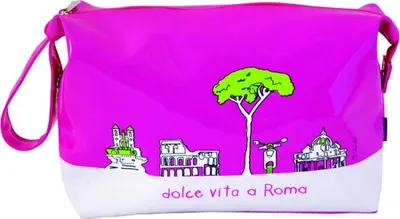 Produktbild von Kulturtasche Rom - pink