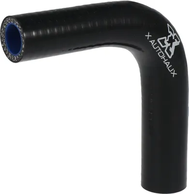 Produktbild von 100mm Laenge 16-19 mm Innen 90 Grad Silikonschlauch Reduzierstueck Ellenbogen Silikonschlauchkupplung Ladeluftkuehlerrohr fuer Auto Ladeluftkuehler Ansaugleitungen Schwarz