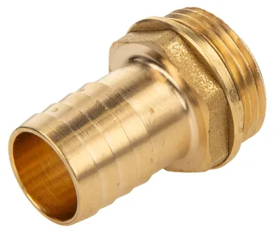 Produktbild von tecuro Sauger Schlauchstutzen-Schlauchtülle Ø 25 mm x Außengewinde G 1 Zoll - Messing blank