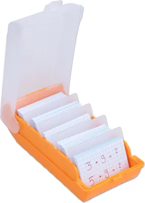 Produktbild von Betzold Karteikasten, Farbe: gelb, Ausführung: mit Kärtchen